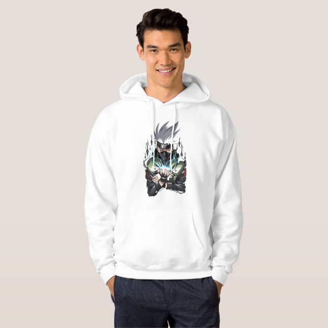 Moletom Kakashi Amoled Anime Fashion Men (Frente Completa)