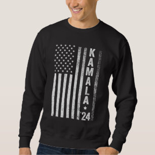 Moletom Kamala American Flag Presidente Election USA