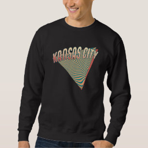Moletom Kansas City Missouri Throwback Vintage Retro