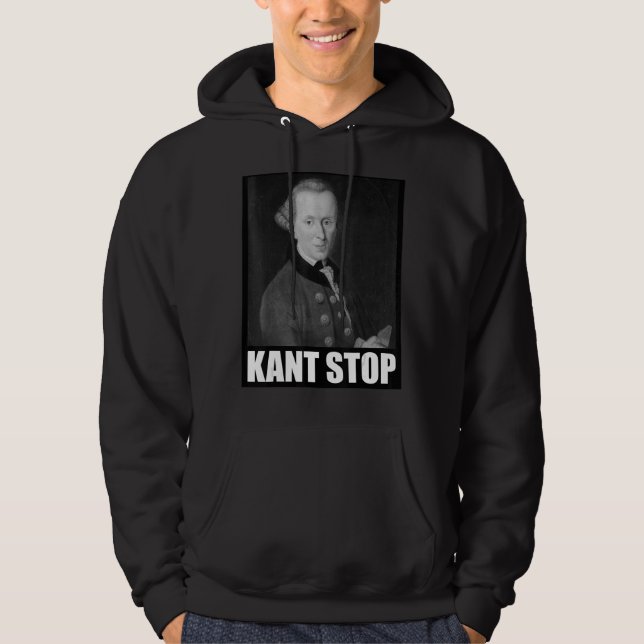 Moletom Kant Stop Meme Slogan Filosofia Immanuel (Frente)