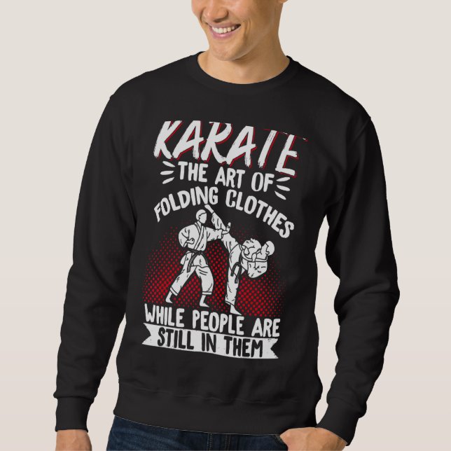 Moletom Karate Black Belt Gi Uniforme Karatethe Of Daching (Frente)