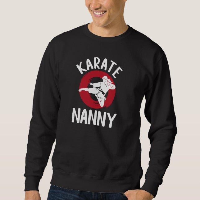 Moletom Karate Nanny Apreciação Karate Nanny Avó (Frente)