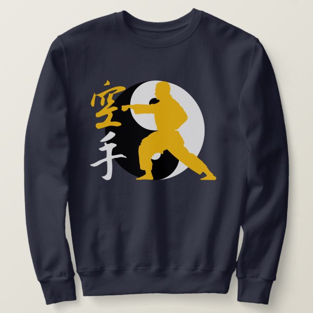 Moletom Karate Warrior (Frente do Design)