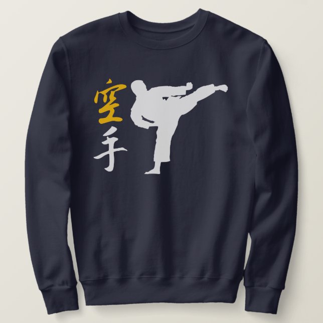 Moletom Karate Warrior (Frente do Design)