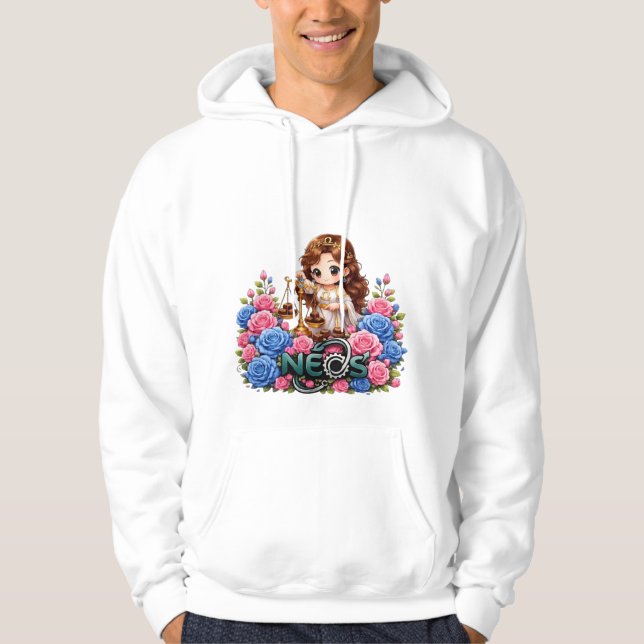 Moletom Kawaii Zodíaco Neos Libra (Frente)