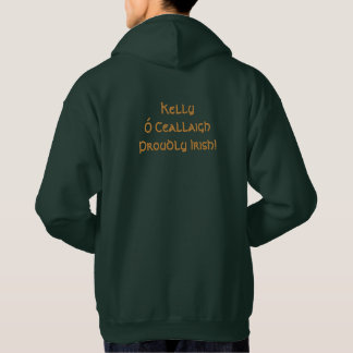 Moletom Kelly Crest Casaco de Arms Hoodie - Feliz irlandês