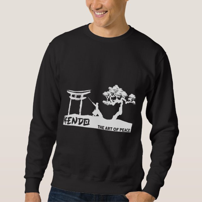 Moletom Kendo Samurai Japonês O da Paz Kendo (Frente)