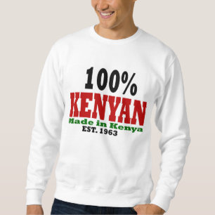 Moletom Kenyan 100% feito no t-shirt de Kenya