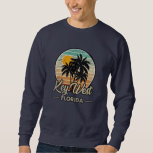 Moletom Key West Florida Keys Retro 70s Beach Vacation