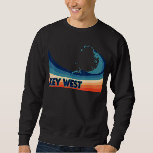 Moletom Key West Florida Retro Surf Vaca para Navegação e