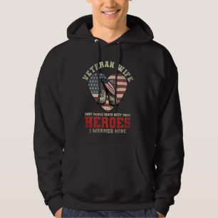 Moletom Ki Orgulhosa Mulher Veterana Americana Bandeira Gi
