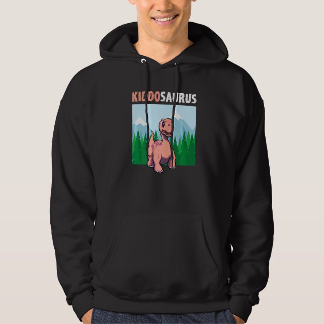 Moletom Kiddosaurus Dinosaur Cute Kiddo Apatosaurus 1 (Frente)