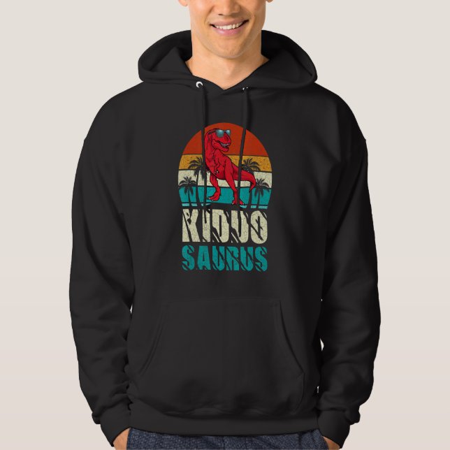 Moletom Kiddosaurus T Rex Dinossauro Kiddo Saurus Correspo (Frente)