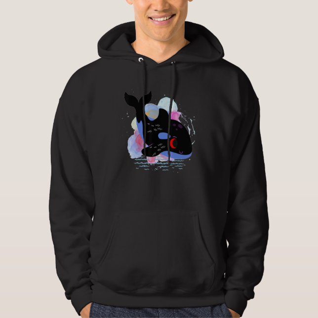 Moletom Killer Whale Orca,design orca ,Orca Family (Frente)