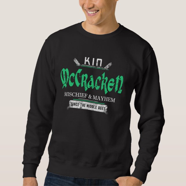 Moletom Kin Mccracken Mishead E Mayhem Desde O Meio (Frente)