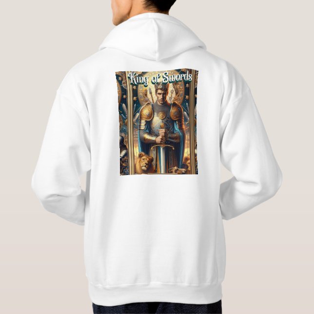 Moletom King of Swords White Hoodie (Verso)