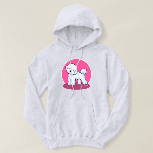 Moletom KiniArt Bichon Frise (Frente do Design)