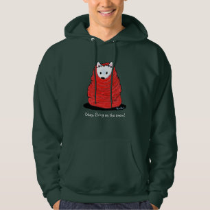 Moletom KiniArt Cozy Winter Westie Terrier