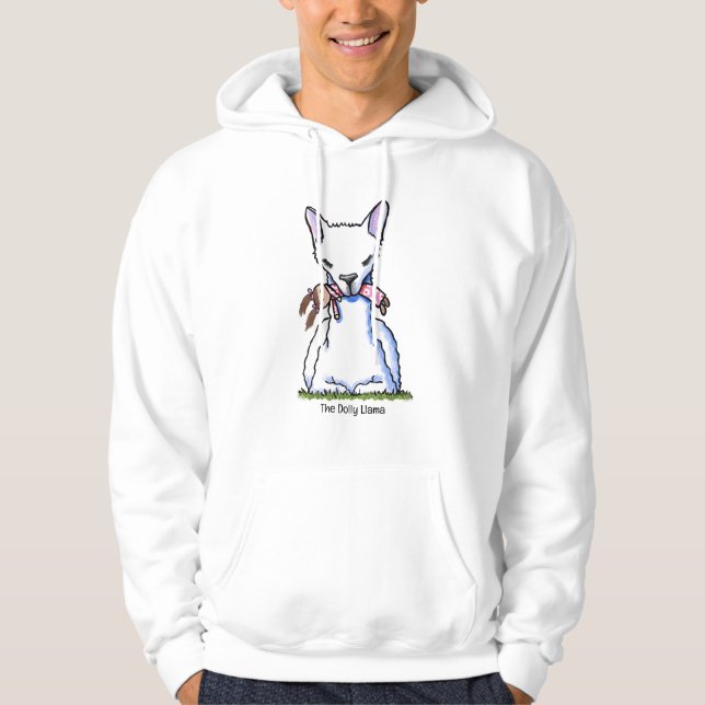 Moletom KiniArt Dolly Llama  (Frente)