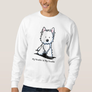 Moletom KiniArt Westie Bestie Sweatshirt