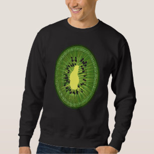 Moletom Kiwi Amor Frutas Halloween Fantasia Preguiçosa Fér