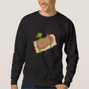 Moletom Kiwi Bird tirando Fruta de férias