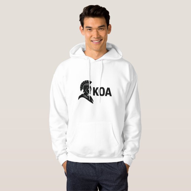 Moletom KOA Warrior Hoodie (Frente Completa)