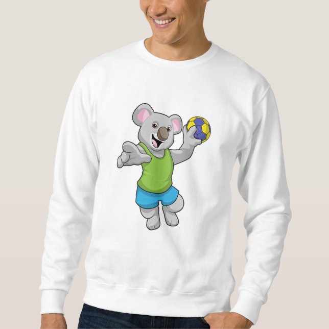 Moletom Koala com esportes de handebol (Frente)