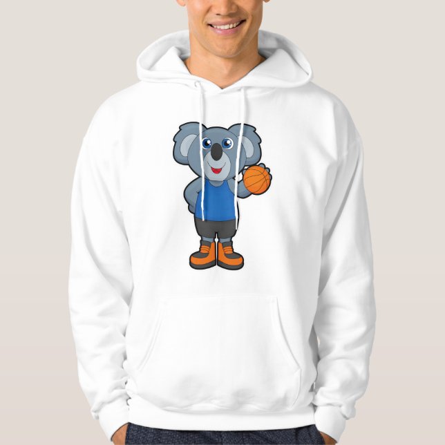 Moletom Koala como jogador de basquetebol (Frente)