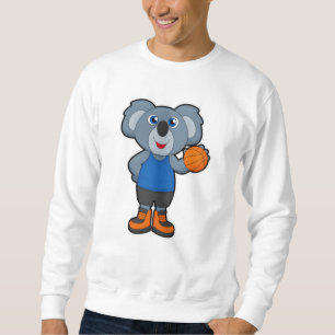 Moletom Koala como jogador de basquetebol