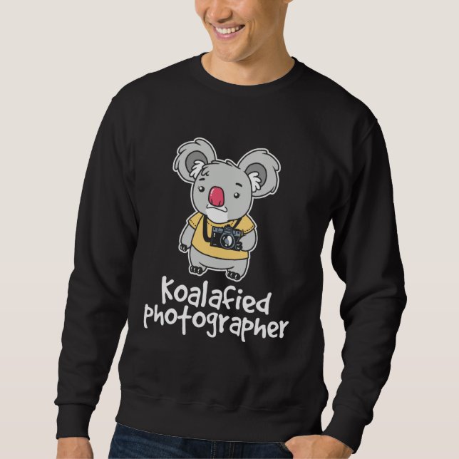 Moletom Koalafied Photographer Koala Bear Animal  Photogra (Frente)