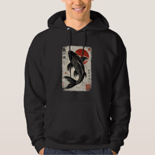 Moletom Koi Carp Perseverança Koi Fish Sakura Nis