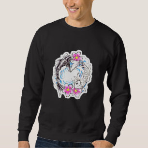 Moletom Koi Fish In Love Yin E Yang