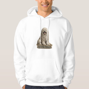Moletom Komondor – Parece um esfregão, Guarda como um Leão