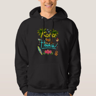 Moletom Kona Hawaii Beach Summer Palm Surf Sun Set Palm Tr