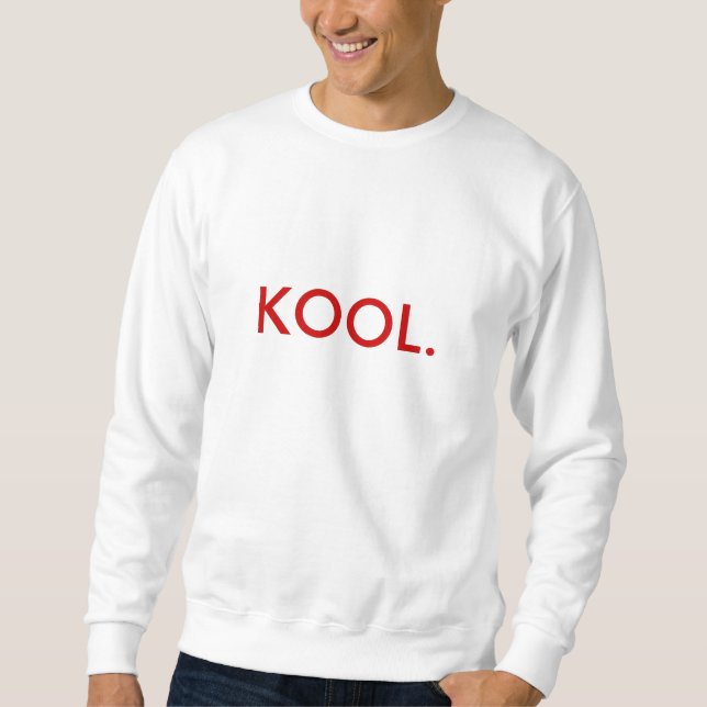 MOLETOM KOOL. (Frente)