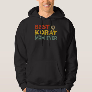 Moletom Korat Cat Mãe Proprietário Kitten