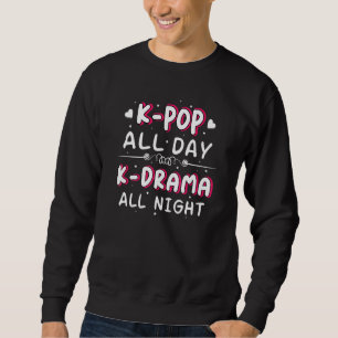 Moletom KPop All Day K Drama A Noite Toda