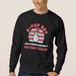 Moletom Kpop como um boi normal só muito mais frio do Sul