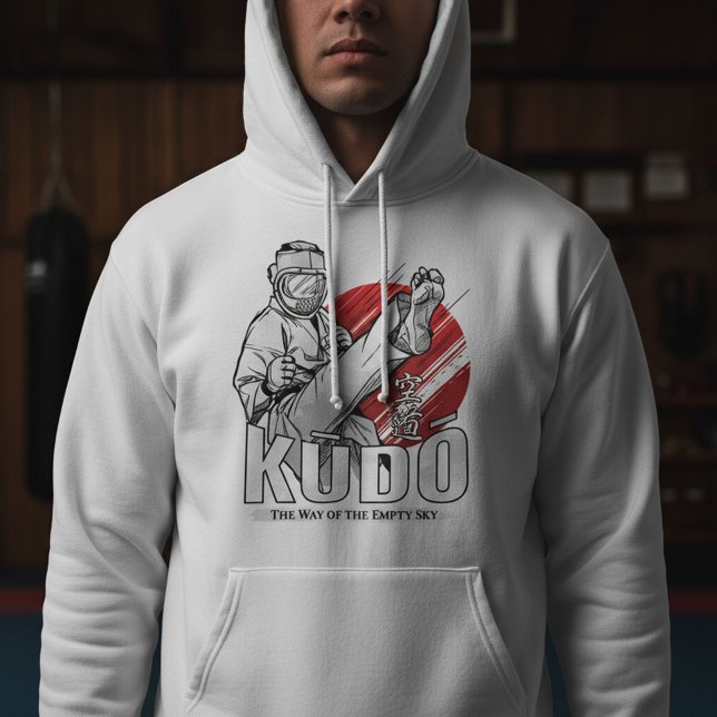 Moletom Kudo Martial Art - Fighter and Kanji Design (Criador carregado)