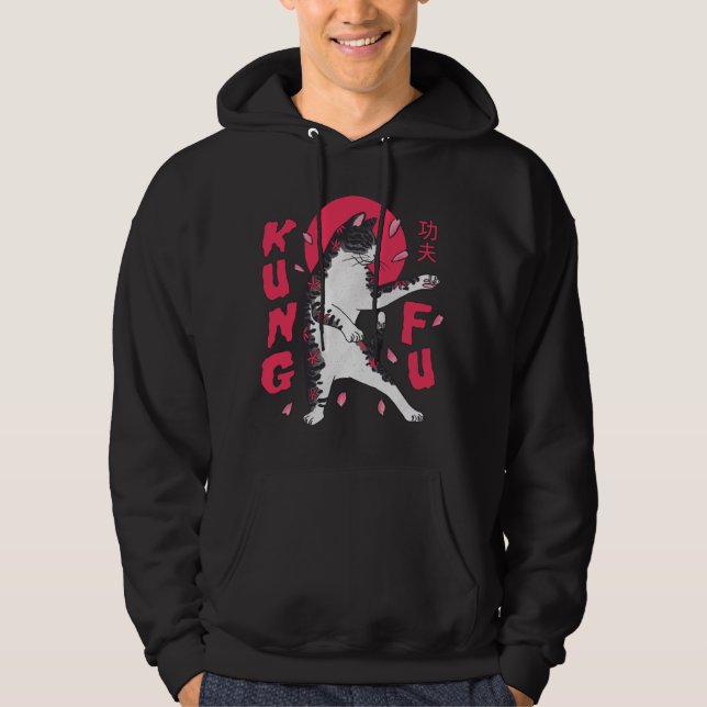 Moletom Kung Fu Cat (Frente)