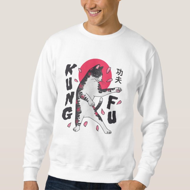 Moletom Kung Fu Cat (Frente)