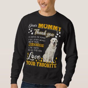 Moletom Kuvasz Caras Mamães Obrigado Por Serem Minha Mamãe