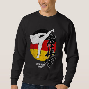 Moletom Kyokushin Alemanha Karate german flag Kyokushinkai