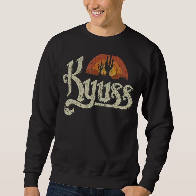 Moletom Kyuss Sunset 1987 Vintage (Frente)