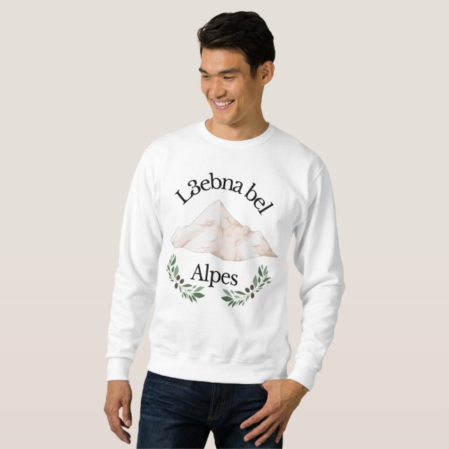 Moletom L3ebna bel Alpes Funny Futebol (Frente Completa)
