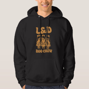 Moletom L&D Boo Crew Funny Labs & Delivery Nurse Squad Ha