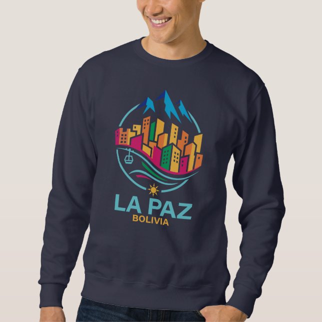 Moletom La Paz Bolívia América do Sul (Frente)