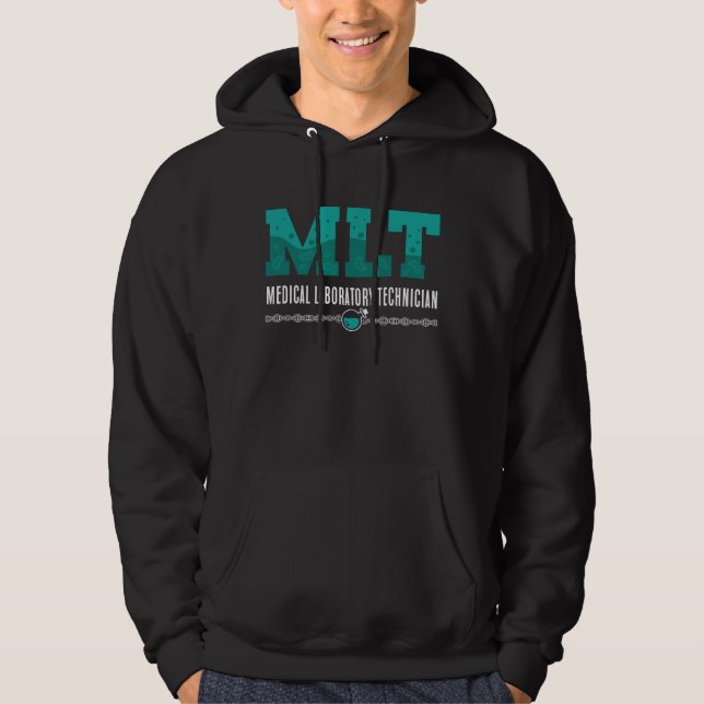 Moletom Lab Tech MLT Medical Laboratory Technicic Science (Frente)
