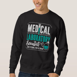 Moletom Laboratório de Medicina do Laboratório de Ciência